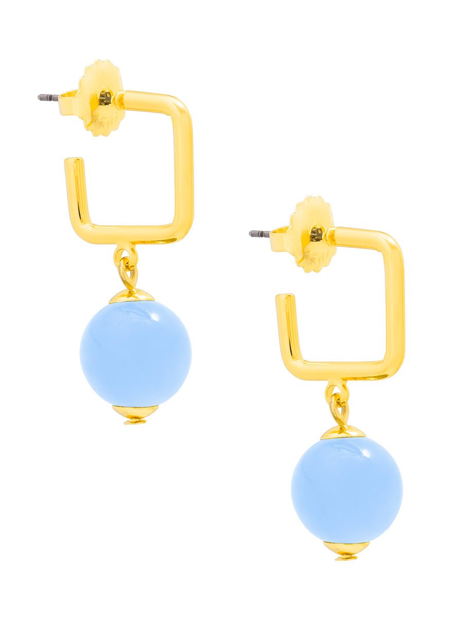 Zenzii | Zenzii | Sophie Earring - Light Blue | Cloister Collection | JEWELRY