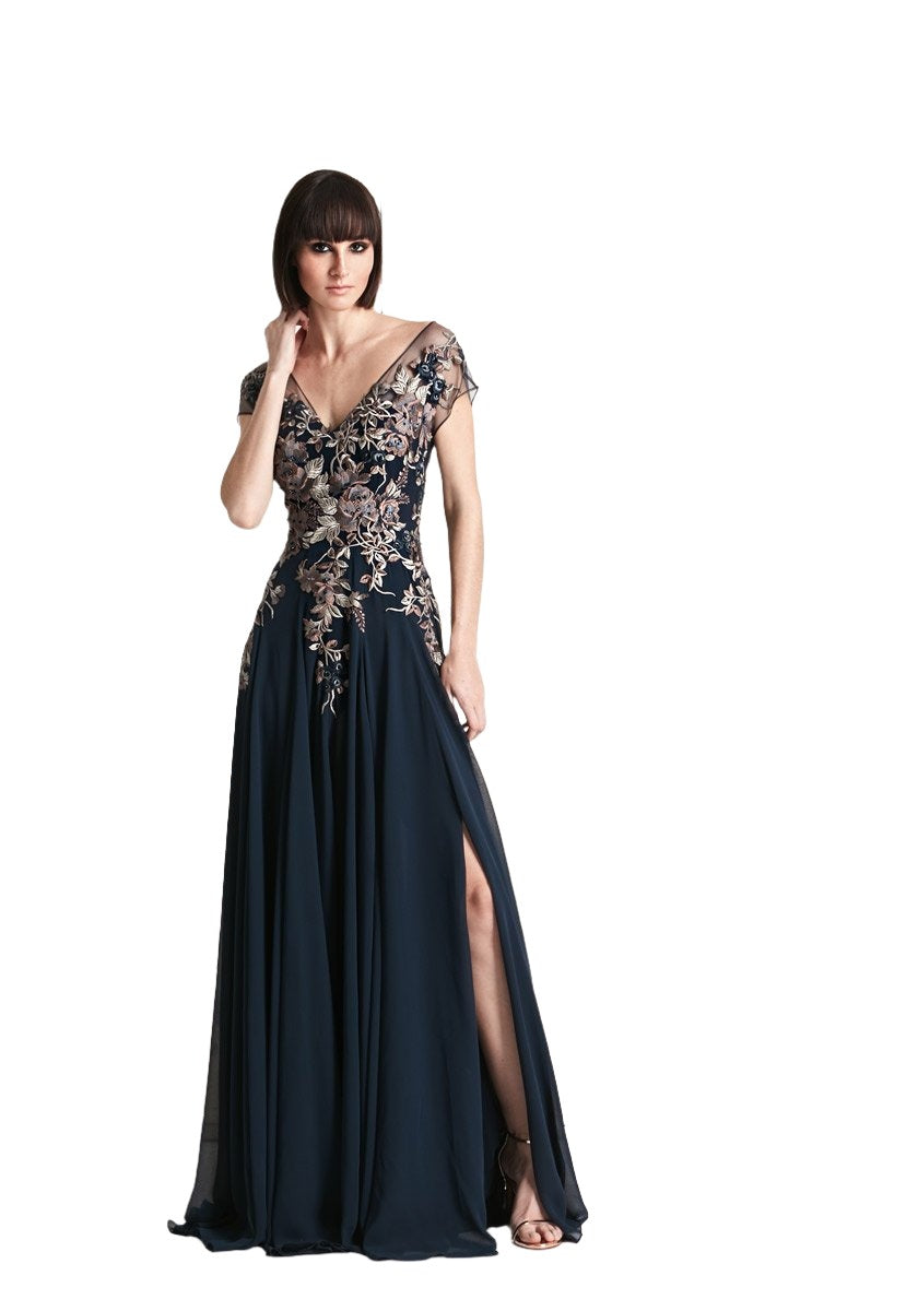 Daymor Couture | Embroidered Gown