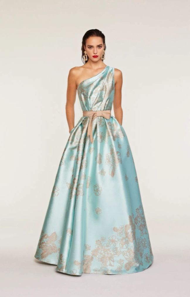 Frascara | one shoulder gown
