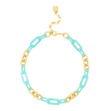 Load image into Gallery viewer, Evelyne Talman | Chain Necklace Bblue
