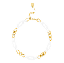 Load image into Gallery viewer, Evelyne Talman | Chain Necklacce White
